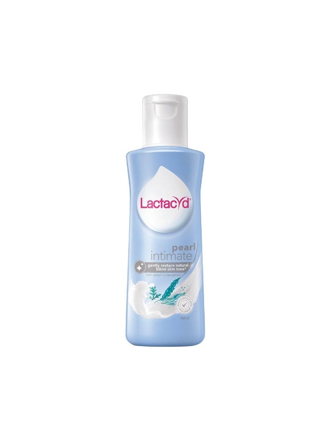 Pearl Intimate Feminine Wash - Gently Restore Narutal Skin Tone with Natural Marine Extracts - 60 ML
